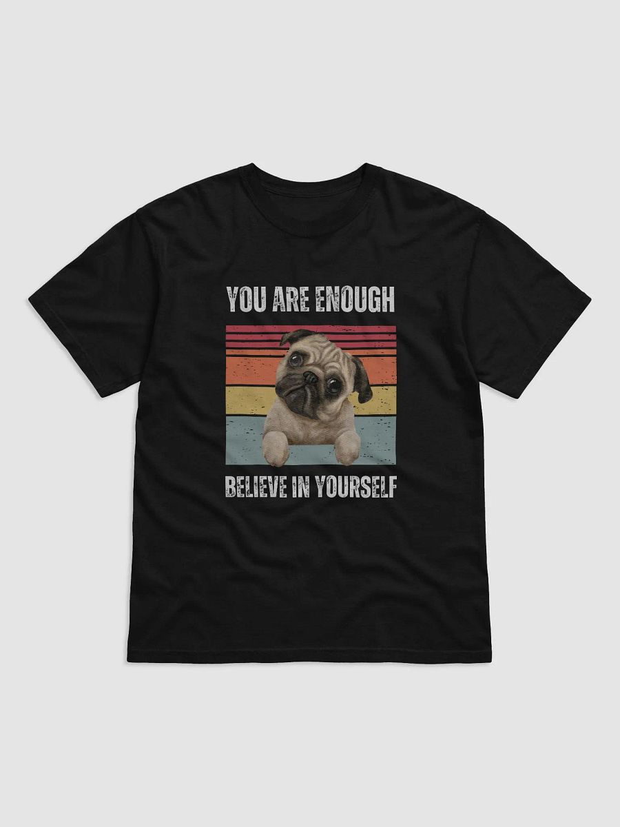 Whimsical Pug Stripes Tee product image (1)