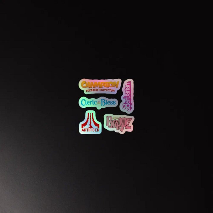 Class Clash Class Pack A-C Holofoil Sticker product image (2)