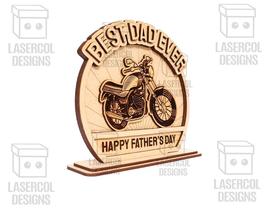 Father's Day Gift Plaque Set 2 (2 Sizes) - Laser Cut Files product image (9)