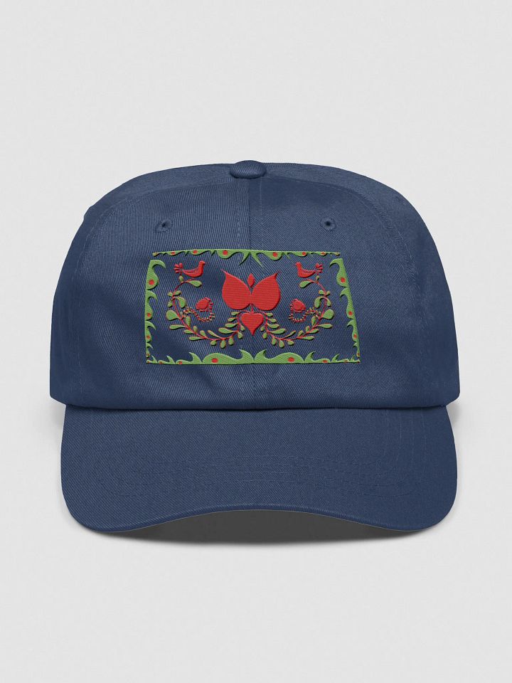 Symmetrical Hungarian Folk Art Dad Hat product image (1)