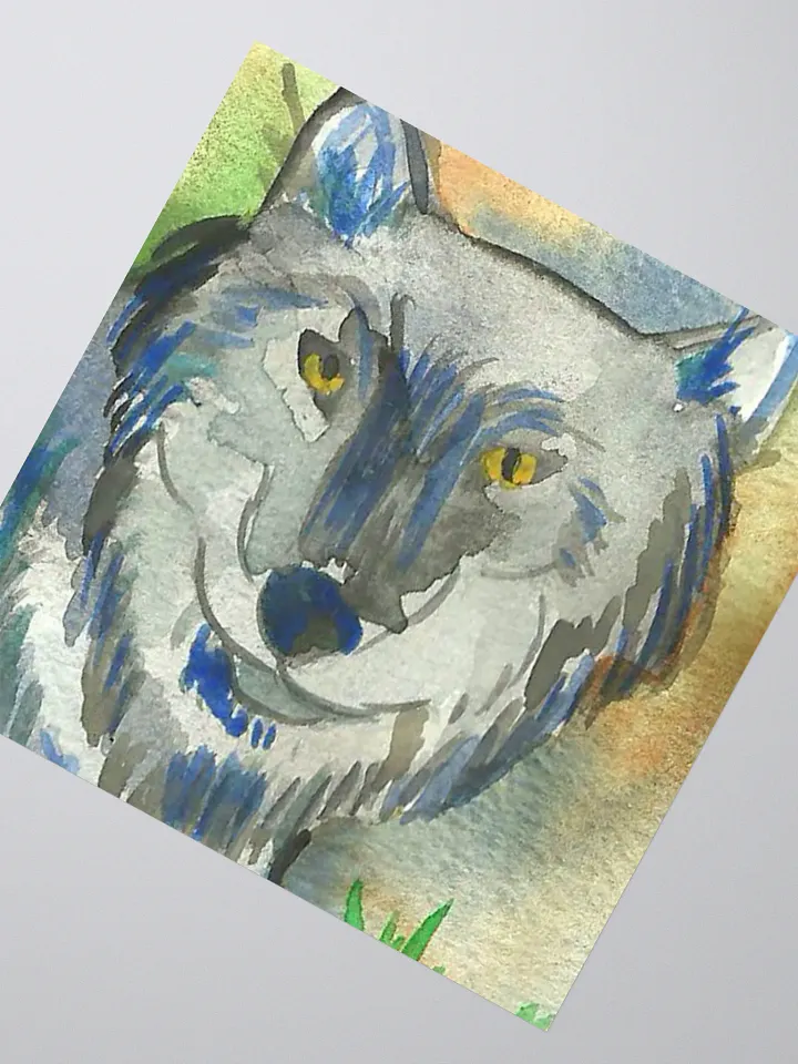 Gray Wolf Sticker product image (4)