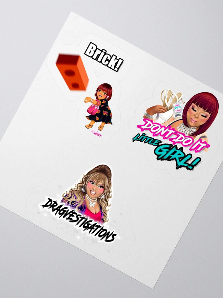 THE LUSHIOUS MASSACR STICKERS!!! product image (3)