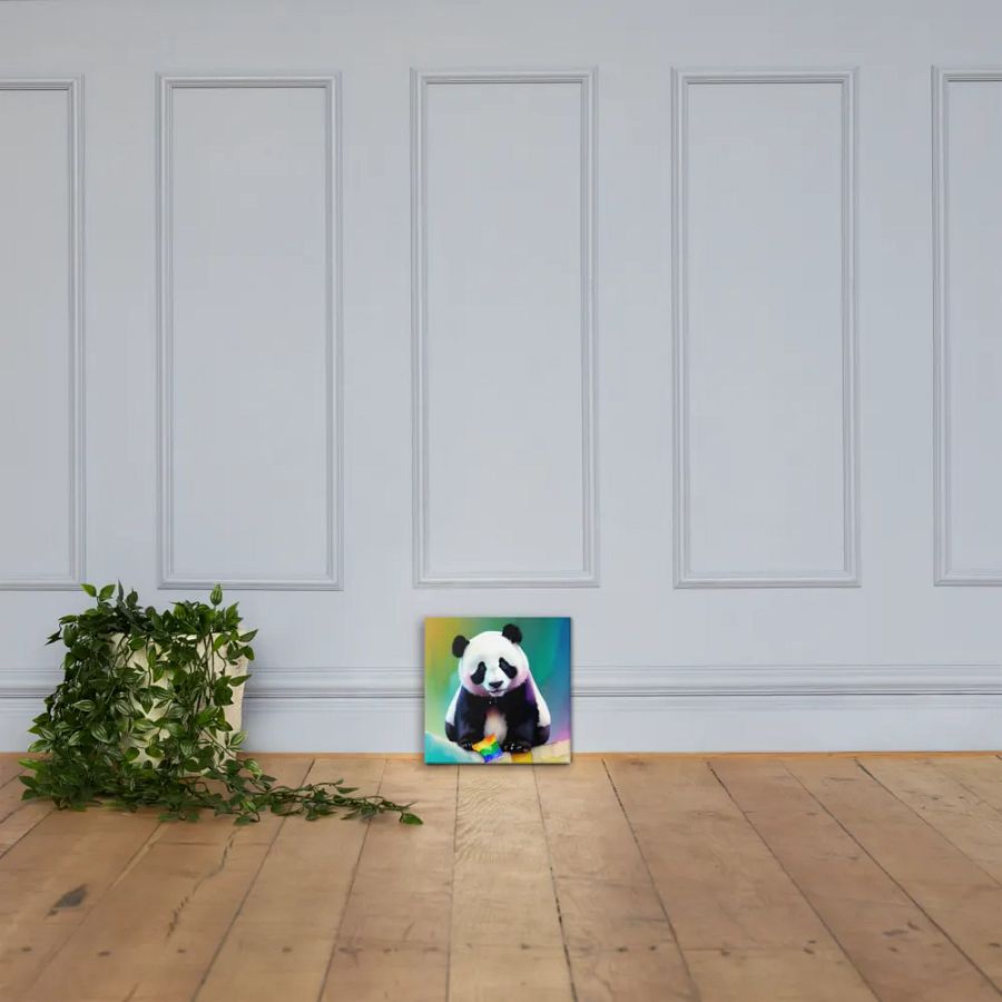 Cute Panda Digital Painting - v2 product image (4)