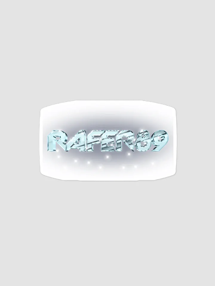 Glass Rafer89 cut sticker product image (1)