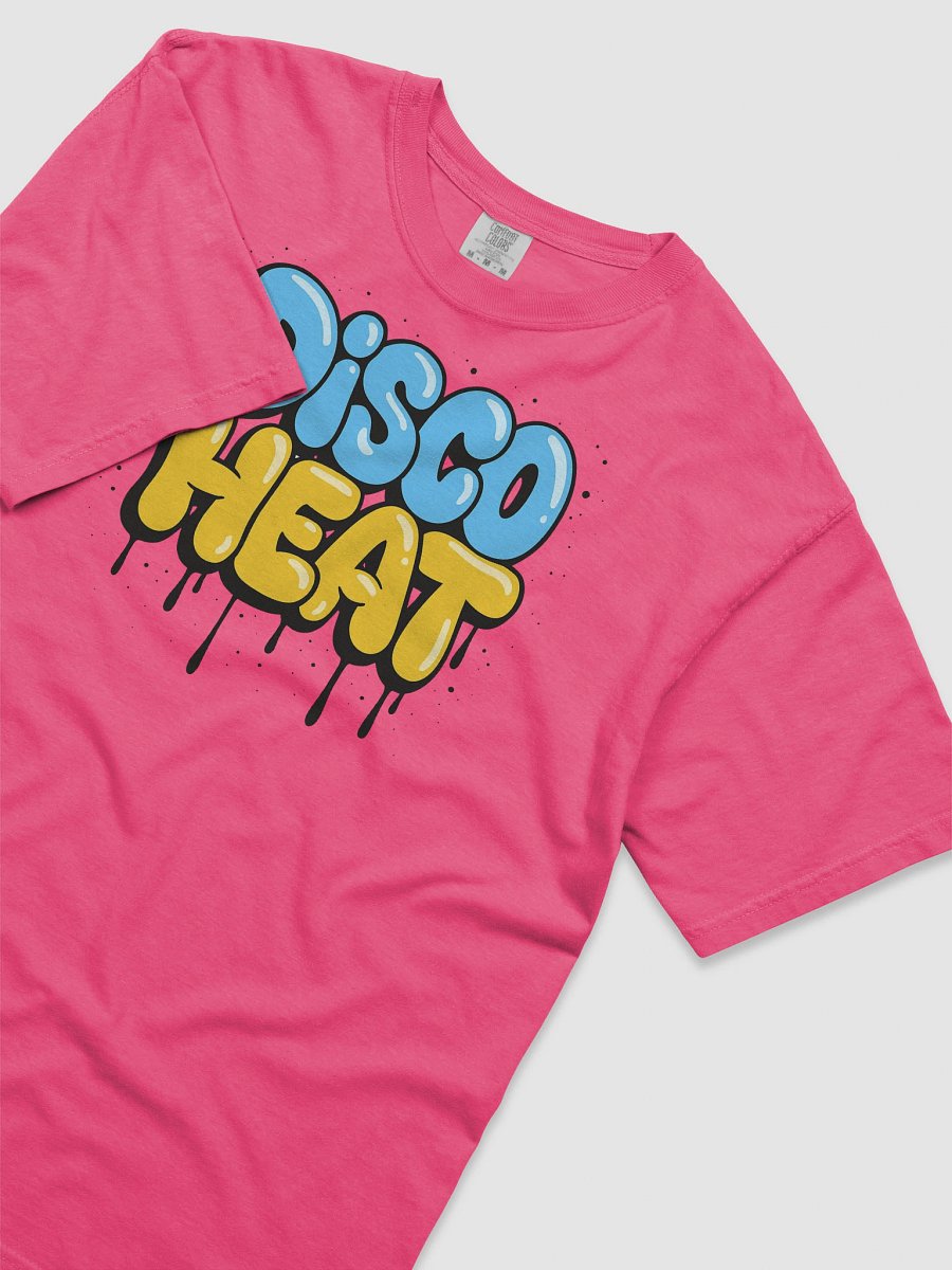 DISCO HEAT Bubble Text T-Shirt product image (34)