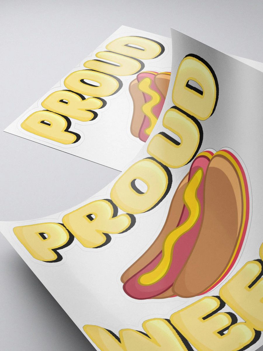 Proud Weenie Sticker product image (4)