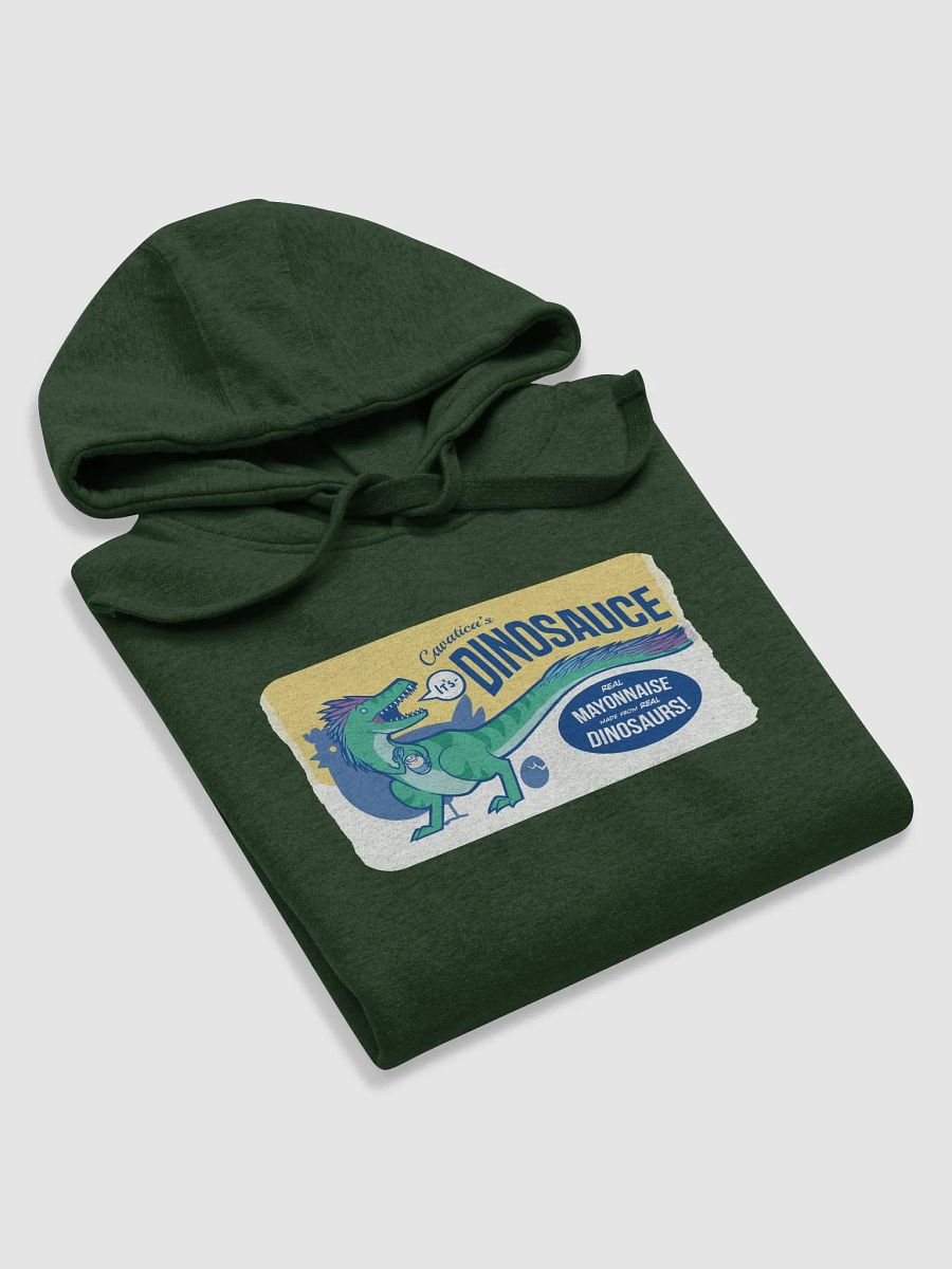 Dinosauce: Unisex Hoodie (Green) product image (20)