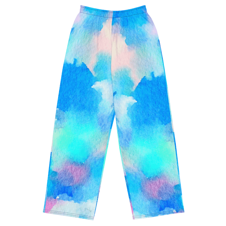 Watercolour style unisex pants product image (1)