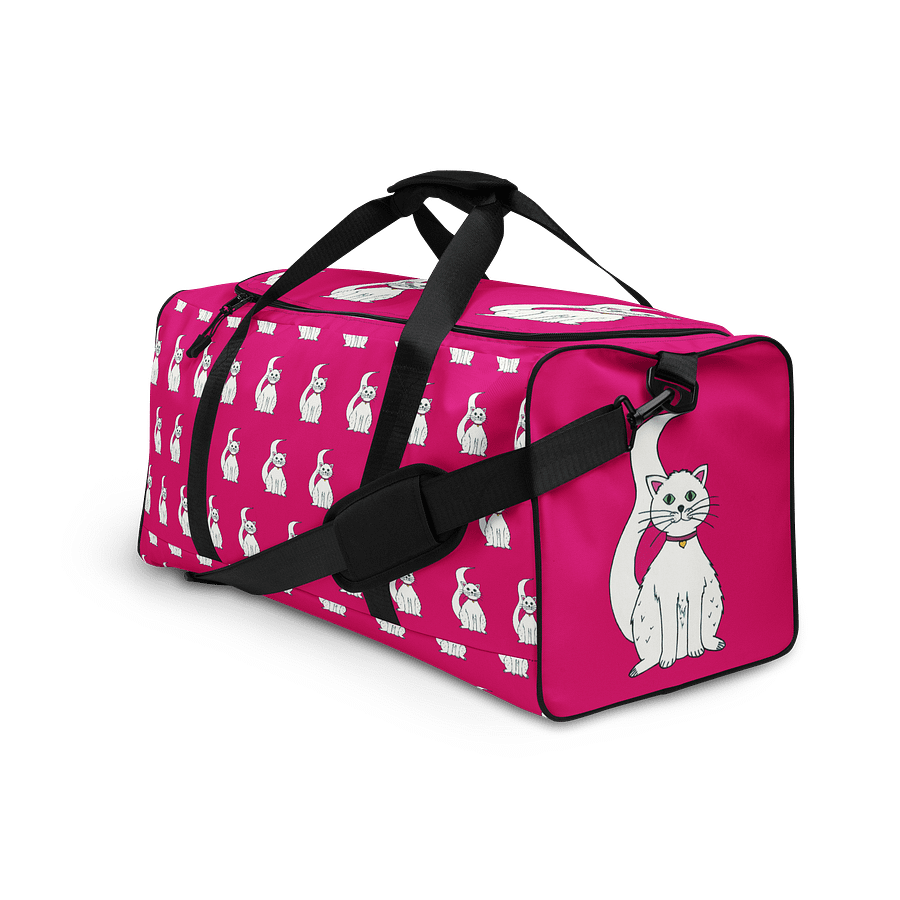 Cat (art by Dina R.) - Duffle Bag product image (4)
