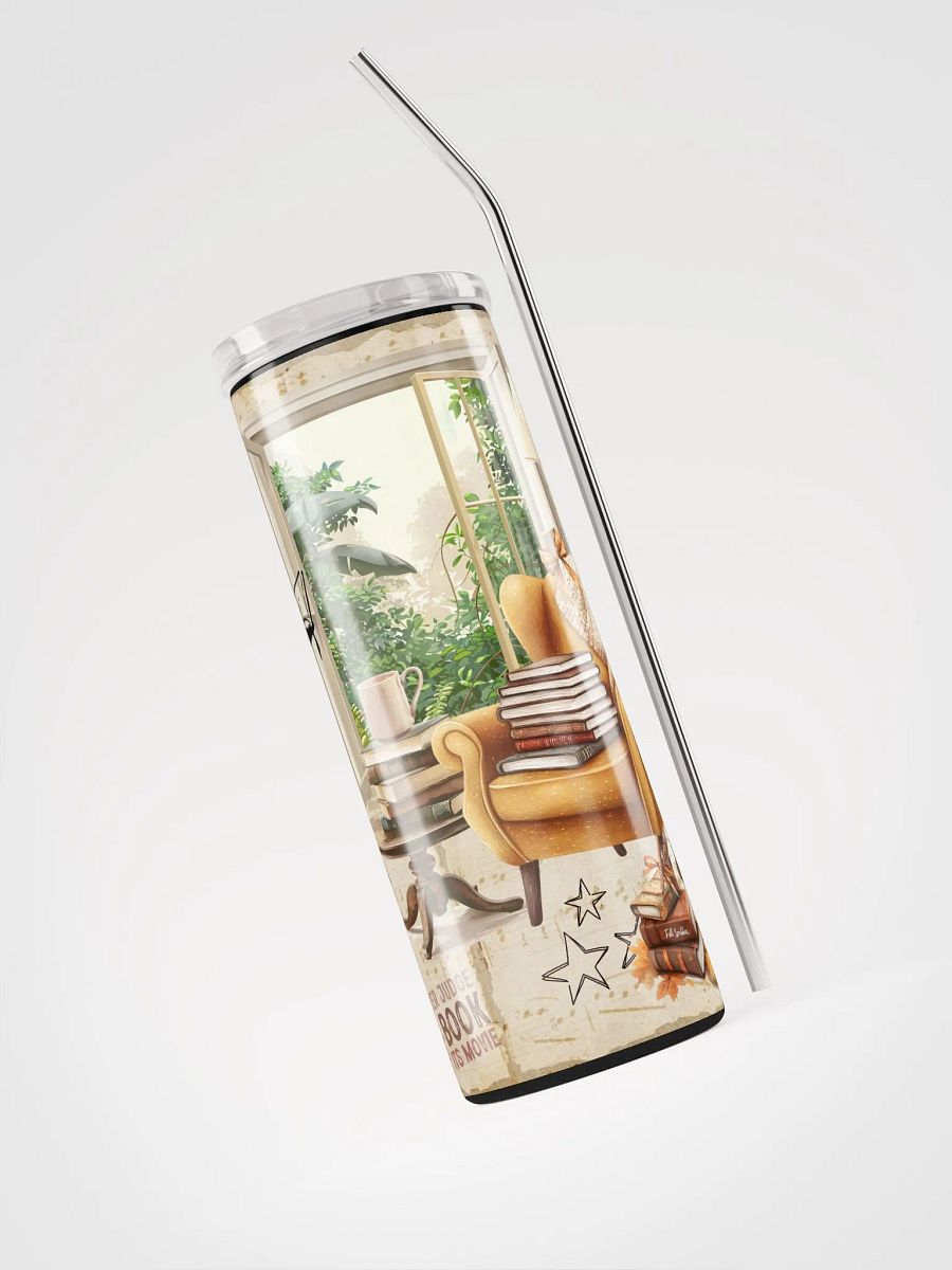 I'd Rather Be Reading Book Lover Tumbler product image (6)