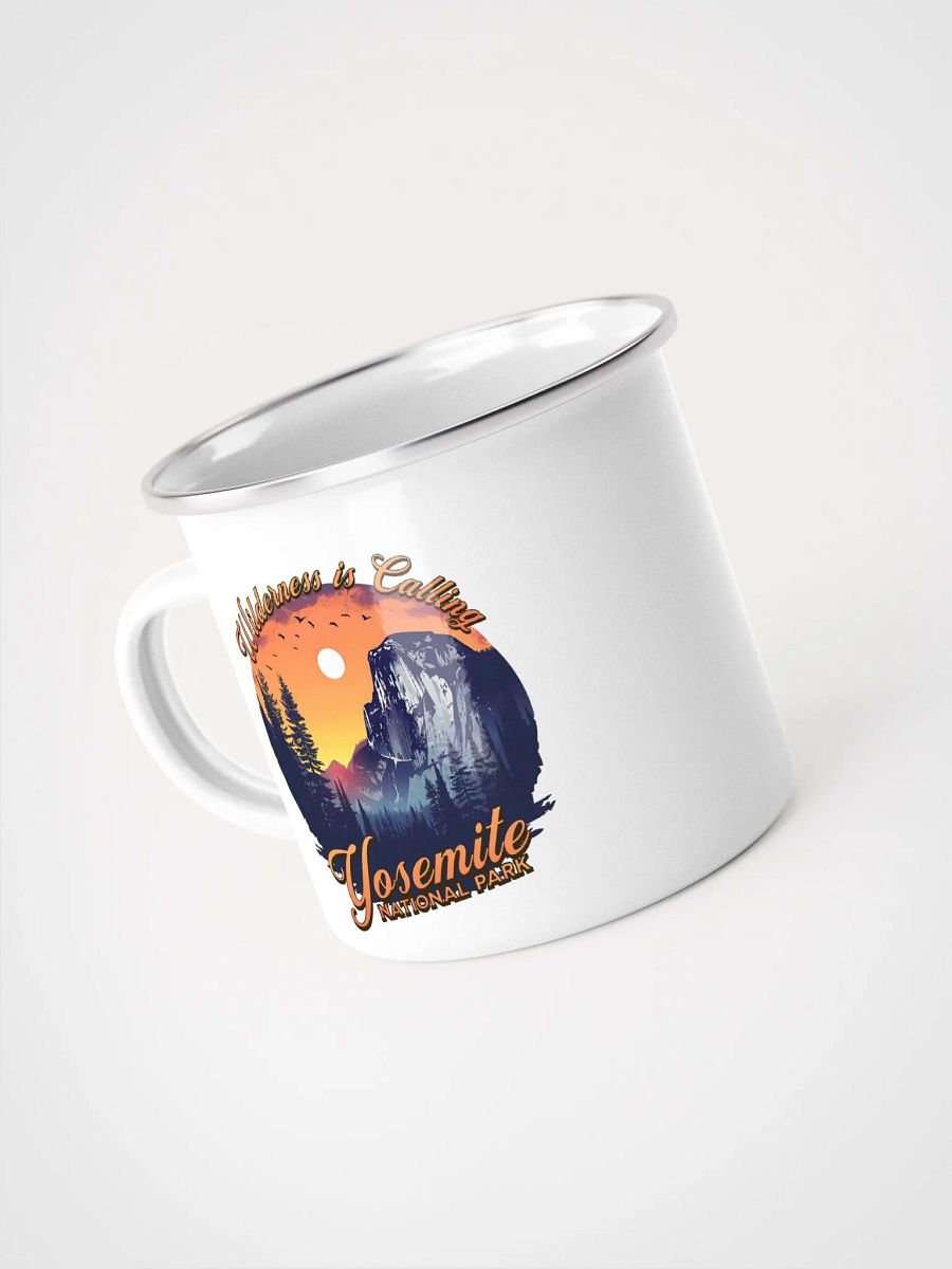 Yosemite National Park, Wilderness is Calling Enamel Mug product image (3)