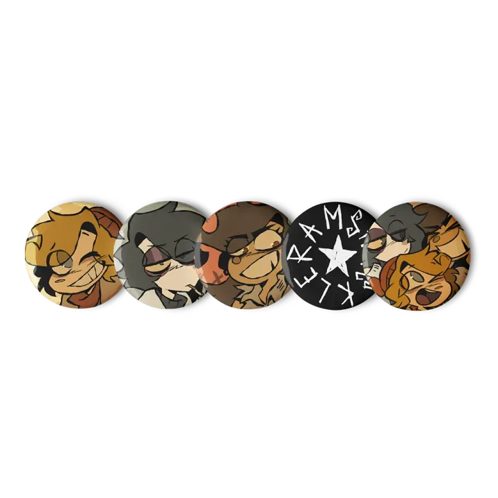 Ramshackle Trio Buttons product image (1)