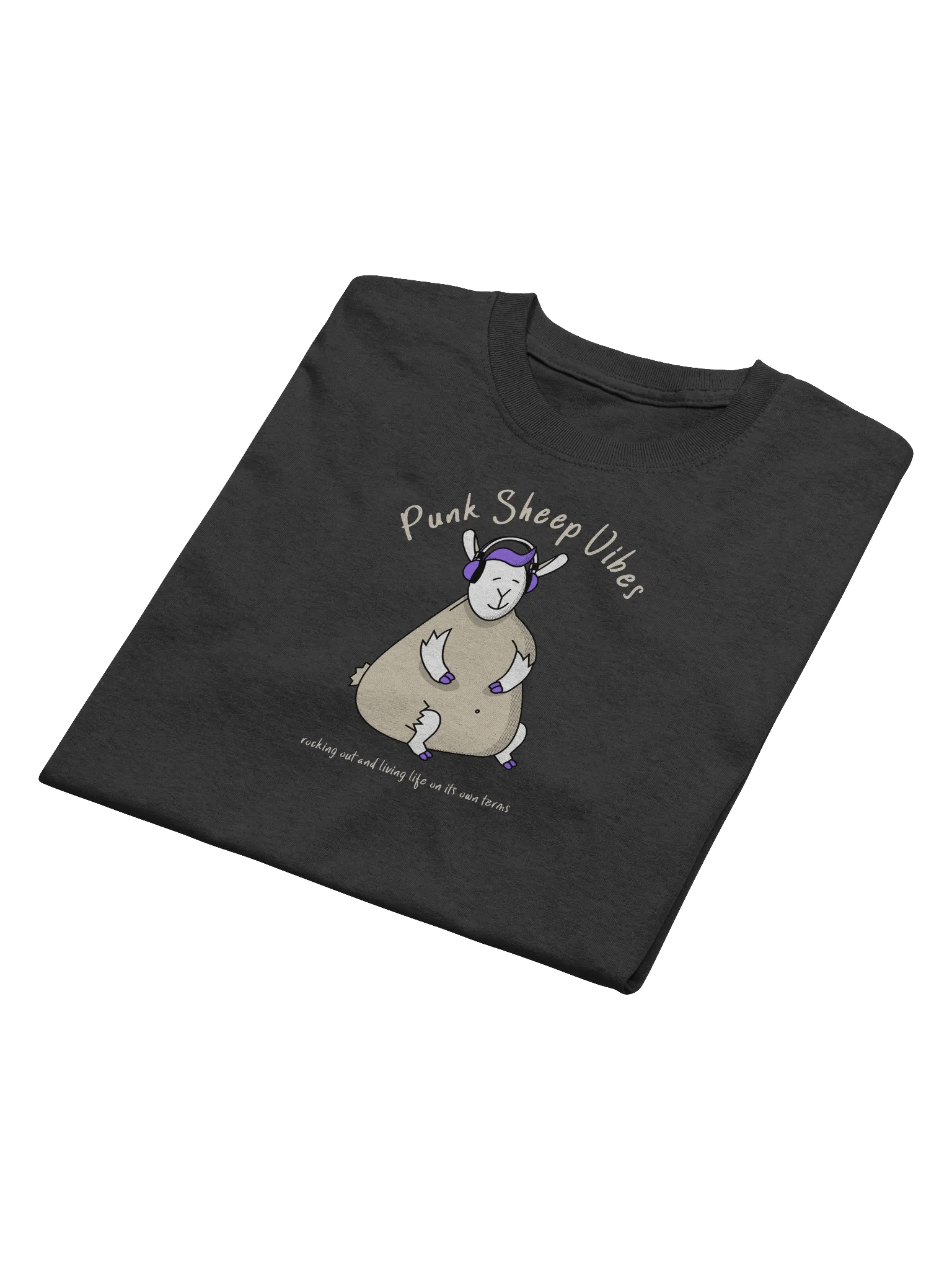 Punk Sheep Vibes Graphic Tee product image (9)