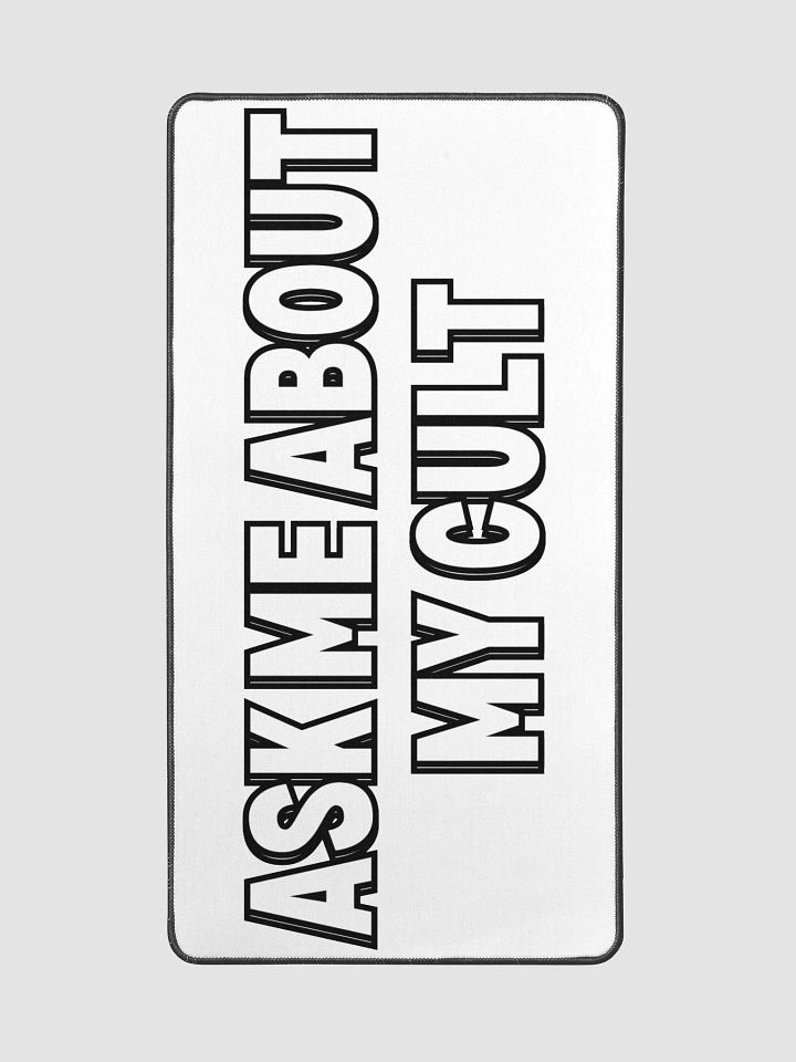 Ask Me About My Cult Desk Mat product image (2)
