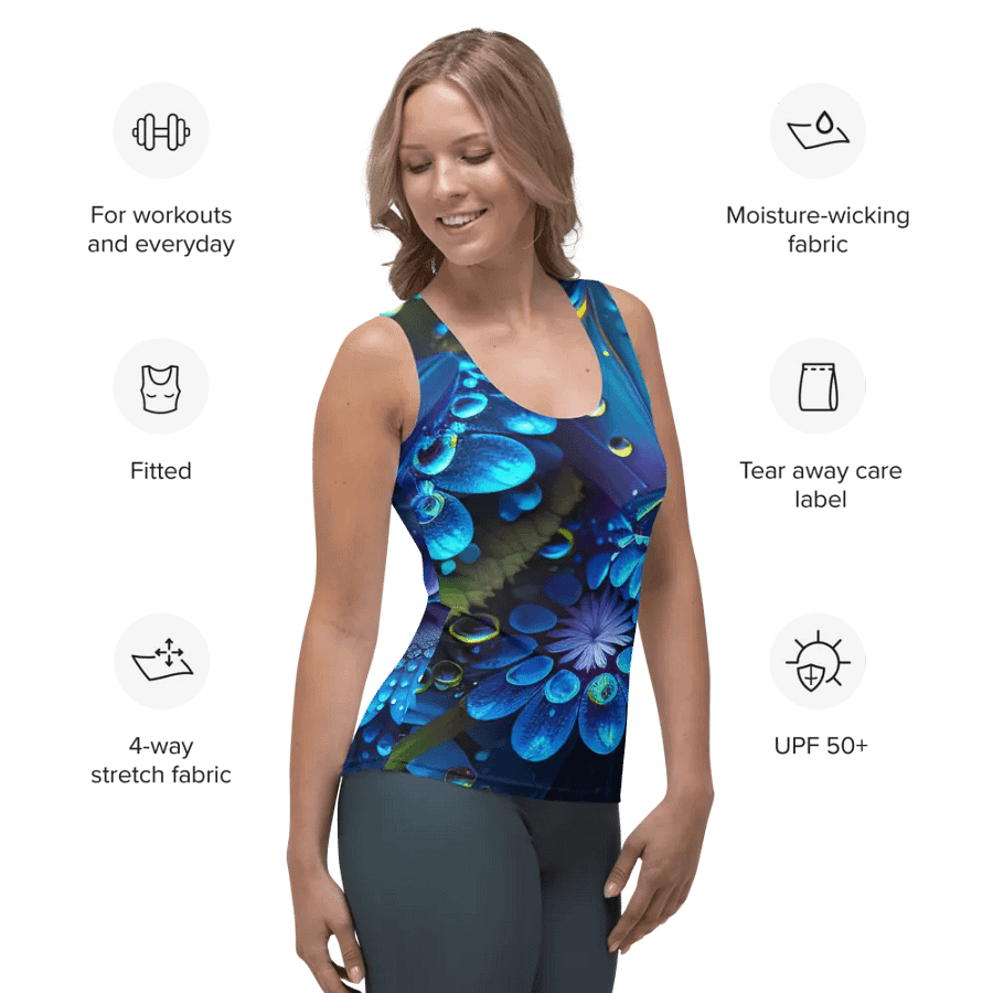 Kawaiikitten Exclusive Premium DewDrop Yoga Vest product image (7)