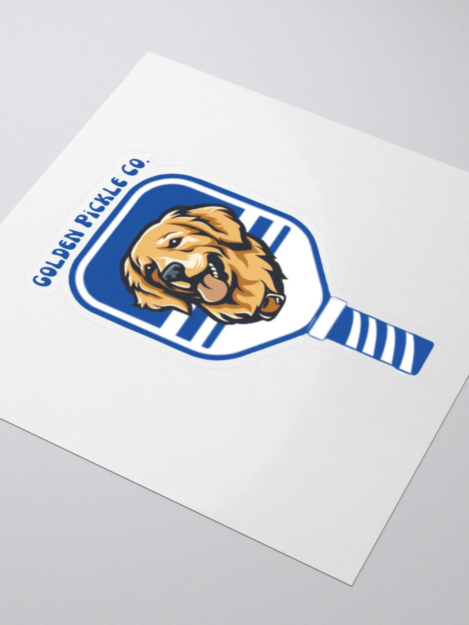 Happy Retriever Golden Pickle Stickers product image (3)