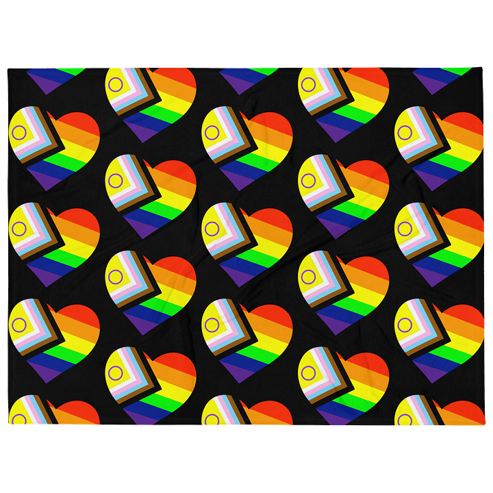 Pride Heart Blanket product image (1)