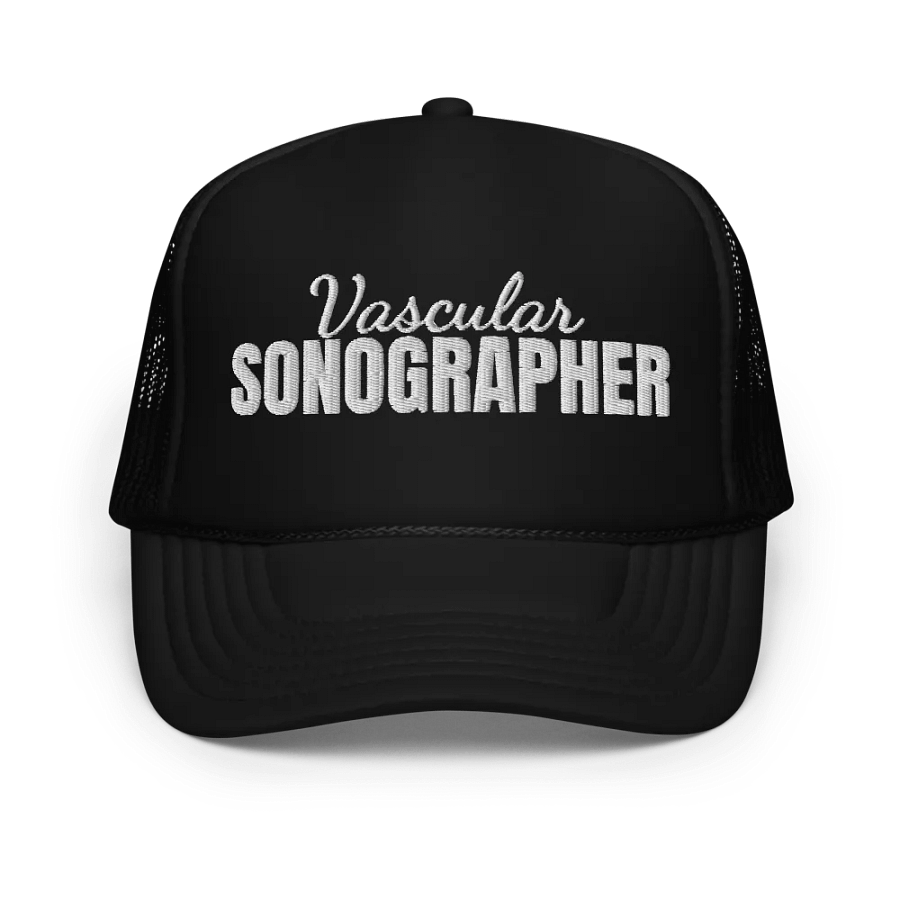 Vascular Sonographer - Embroidered Trucker Cap Hat product image (1)
