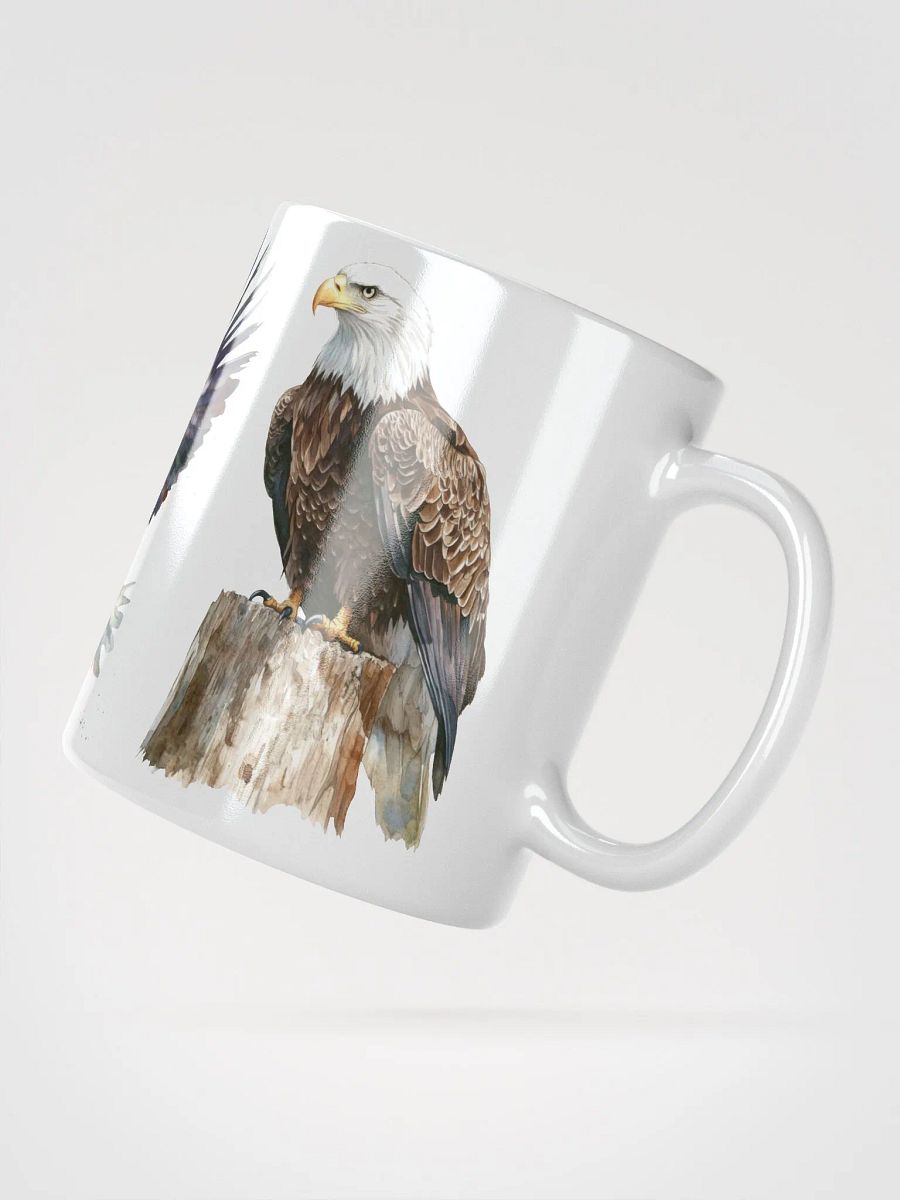 Eagle Flight White Glossy Mug product image (5)