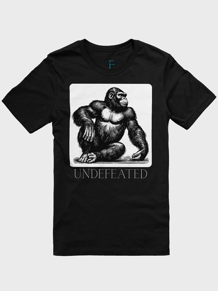 UNDEFEATED Gorilla Graphic Tee – Bella + Canvas 3001 Unisex Shirt product image (1)