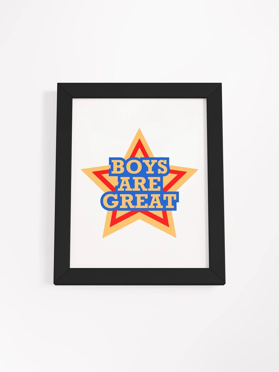 B.A.G. Gold Star Framed Poster product image (9)