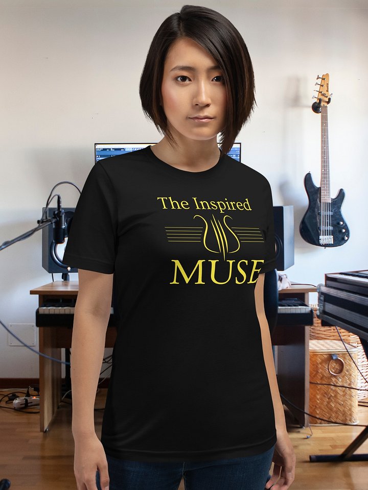 The Inspired Muse Black T-Shirt product image (1)