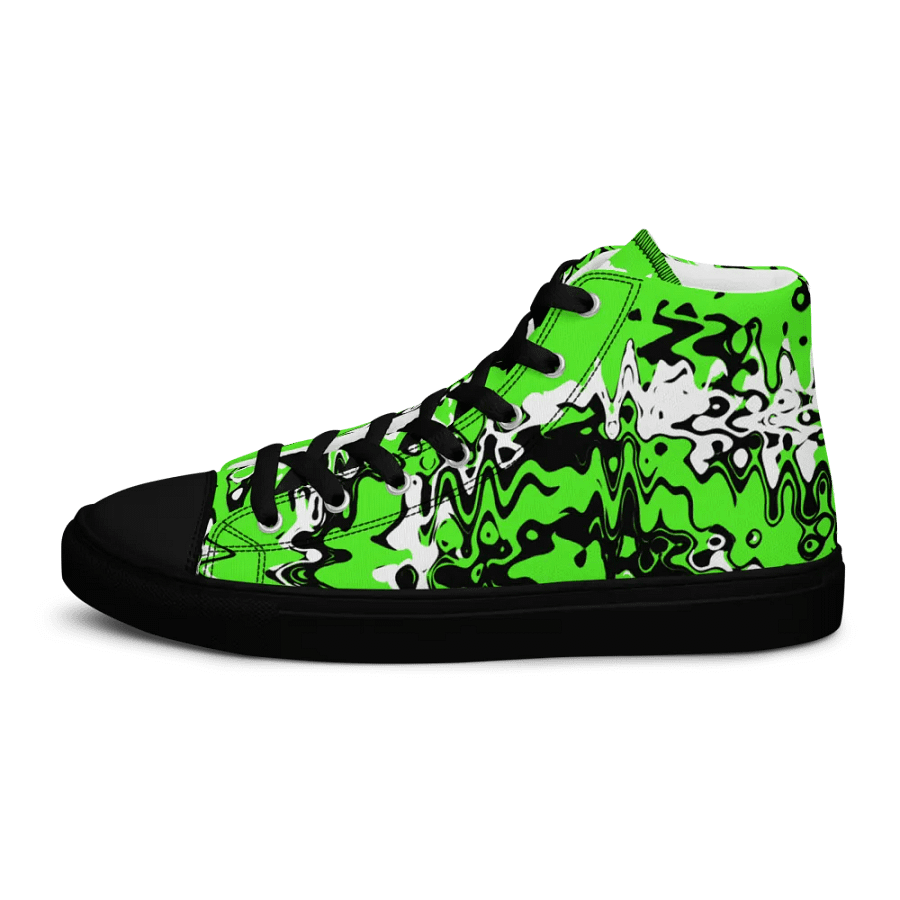 cybergreen high top canvas shoes (womens) product image (9)