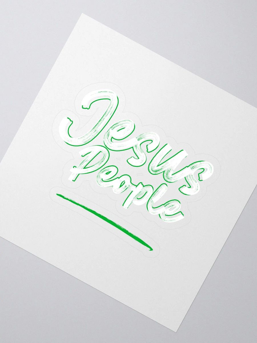 JESUS PEOPLE Kiss Cut Sticker 2 product image (2)