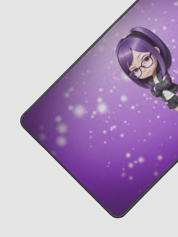 (Purple CHIBI) K Desk Mat 12" x 22" product image (2)