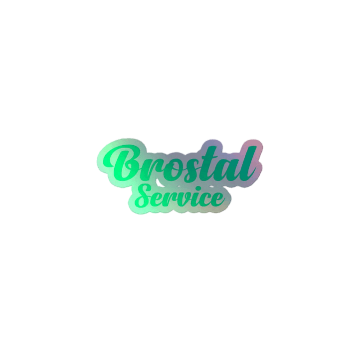 Bro's Holographic Sticker product image (1)