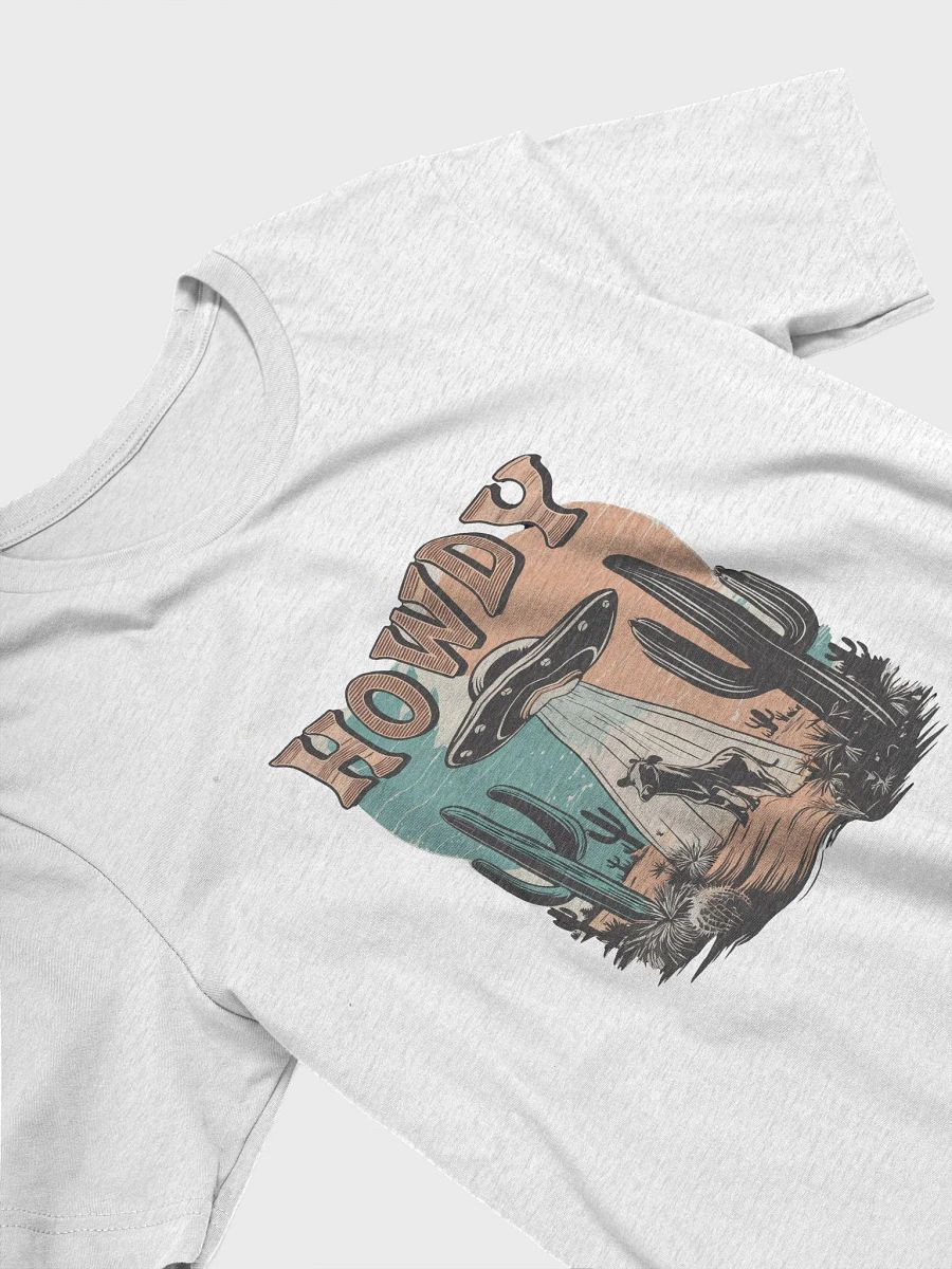 "Howdy-UFO" t-shirt (light background) product image (6)