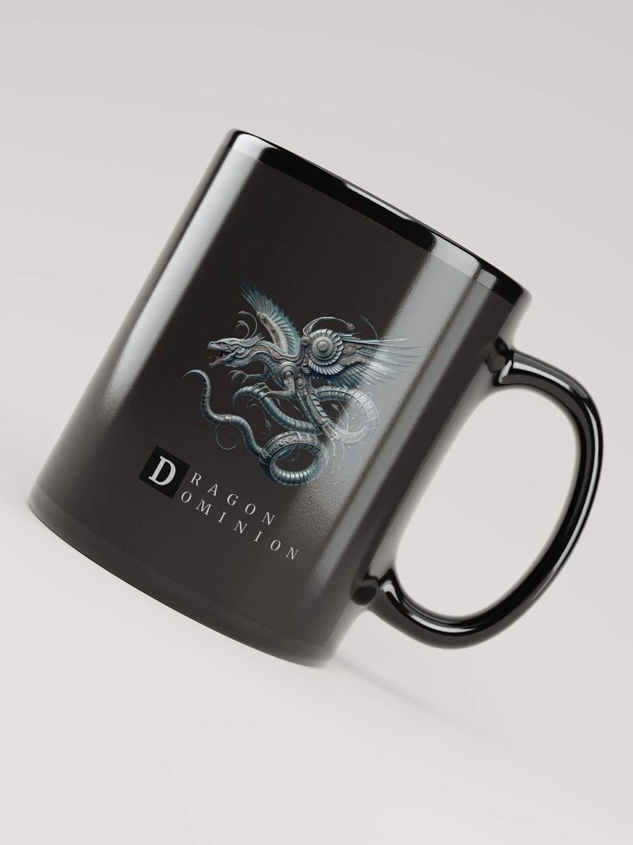 Dragon Dominion | Black Glossy Mug product image (1)