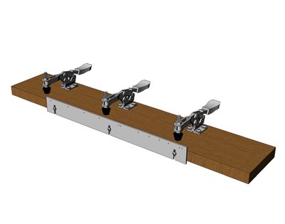 Fretboard Side Dot Drilling Jig Plan product image (1)