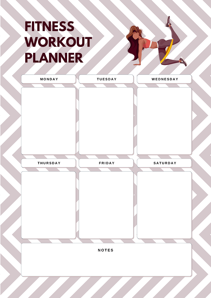 Fitness Workout Planner product image (1)