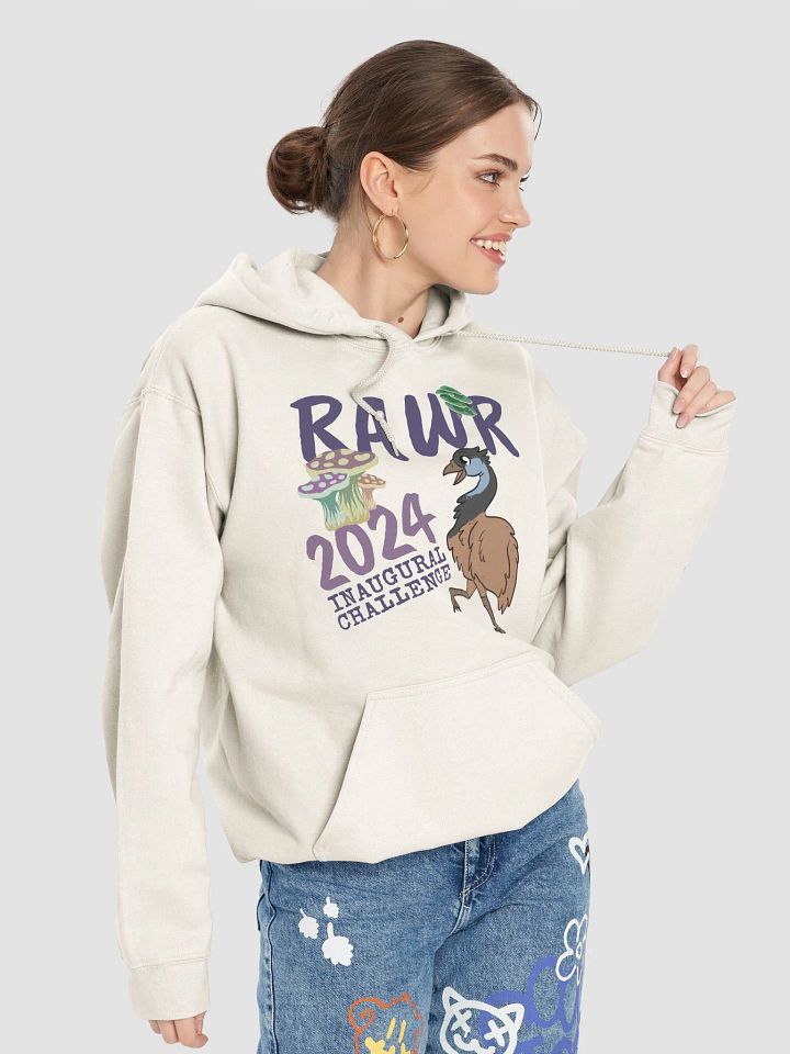 RAWR 2024 Participant's Hoodie - Light product image (1)