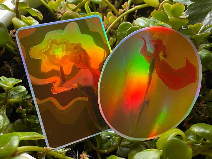 Devil May Cry Holographic Stickers~!! product image (2)