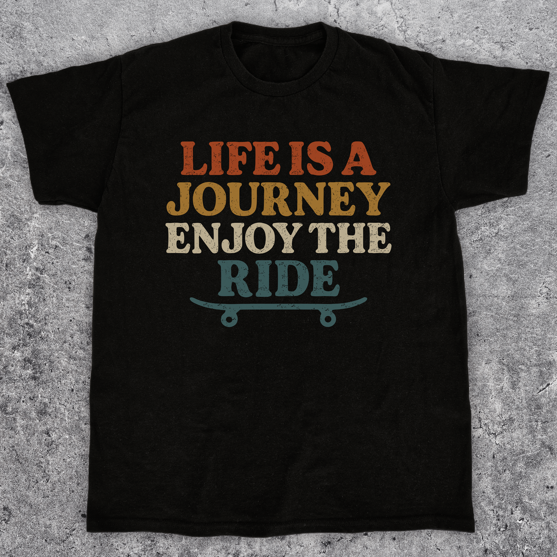 Life is a journey, Skateboarding t-shirt, Unisex product image (1)