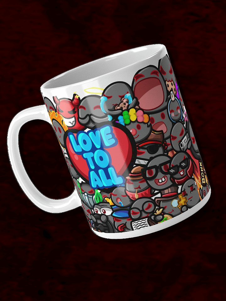 Emote-Tional Support White Mega Mug - 20 oz product image (1)