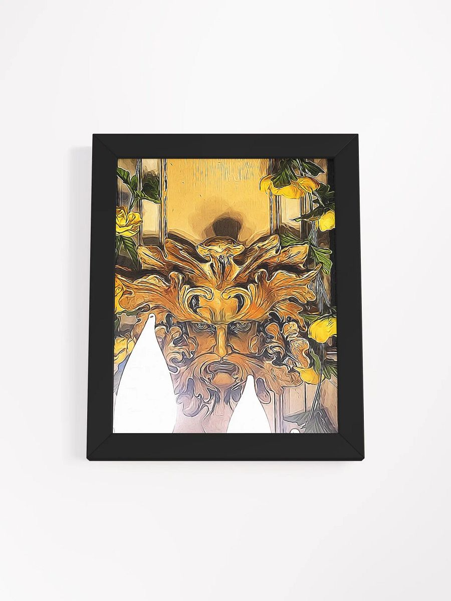 Norse God Mask Framed Poster product image (2)