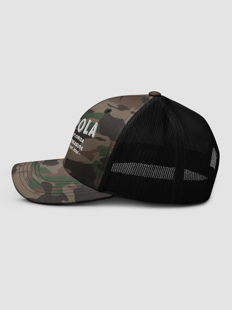 The Chipola Camouflage Trucker Hat product image (6)