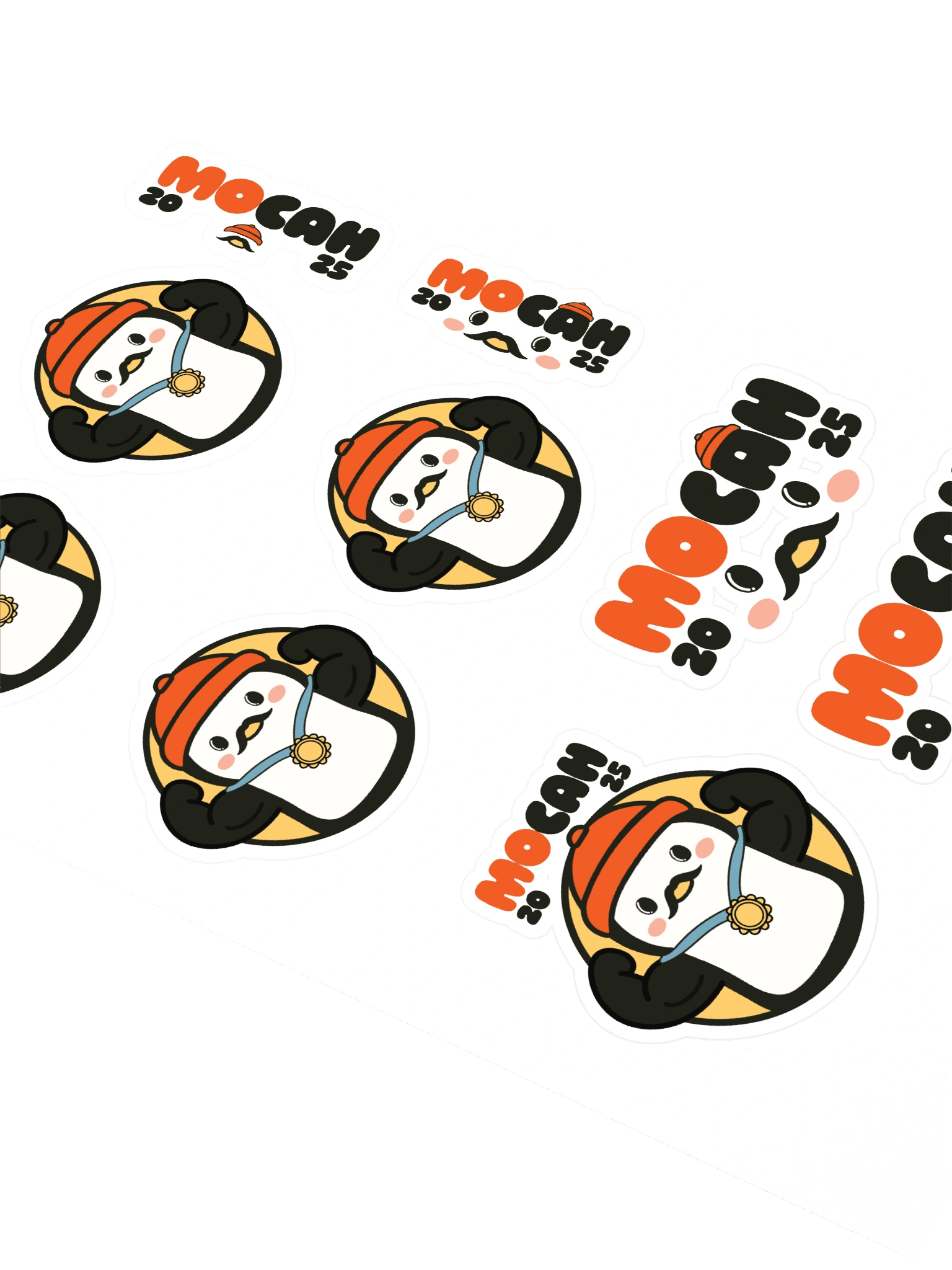 MOCAH Movember 2025 – Sticker Sheet | Limited Charity Edition product image (2)