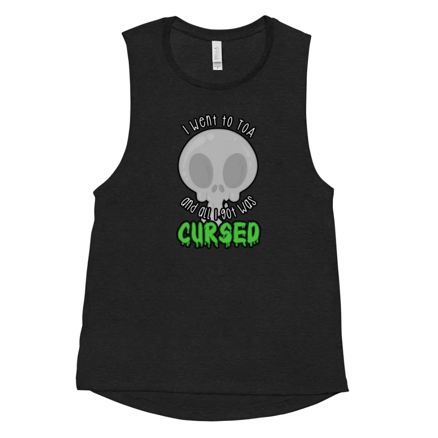 All I Got Was Cursed - Priest - Women's Style Muscle Tank product image (12)