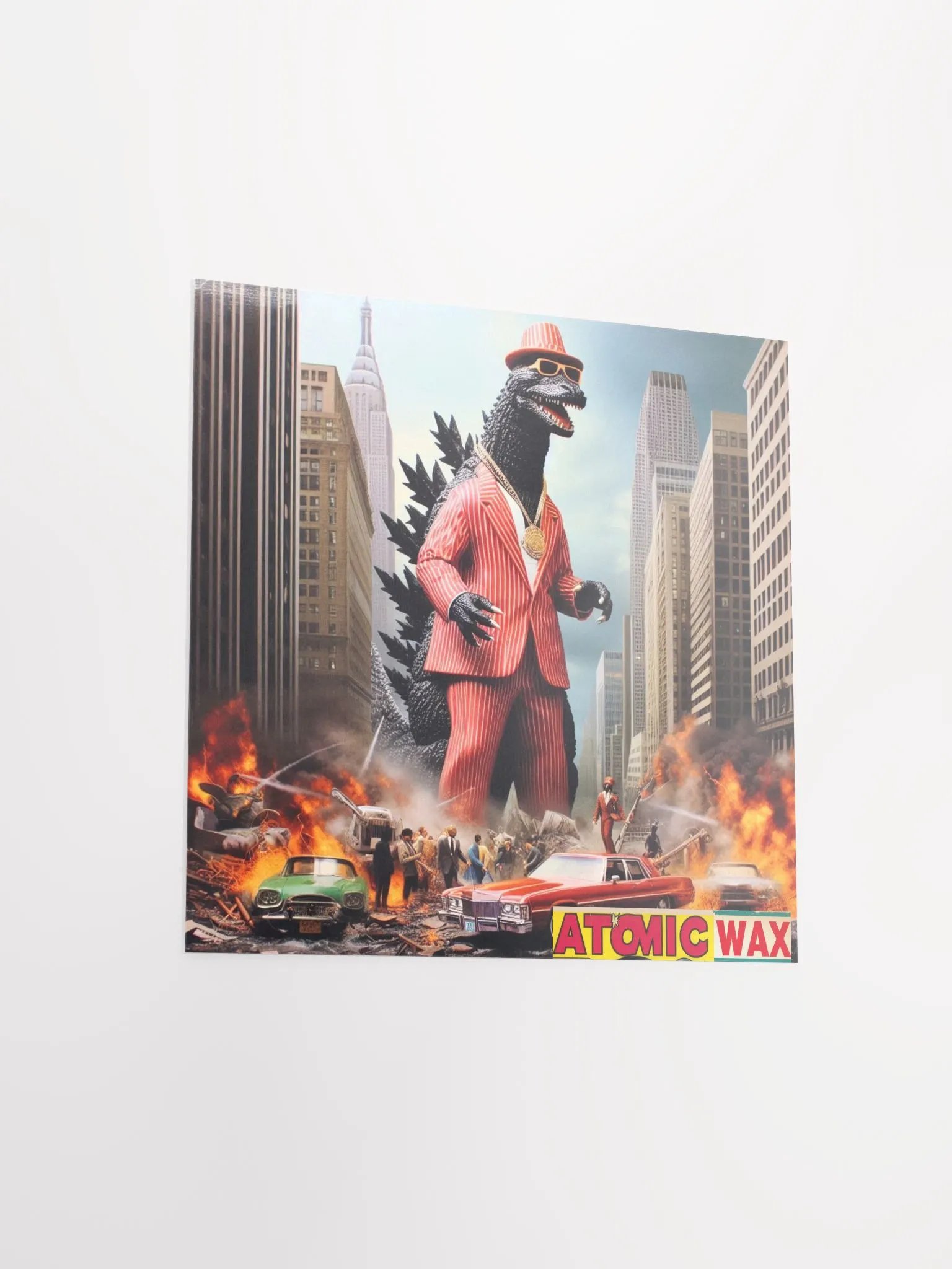 Pimpzilla Vs. Wall Street Poster product image (6)