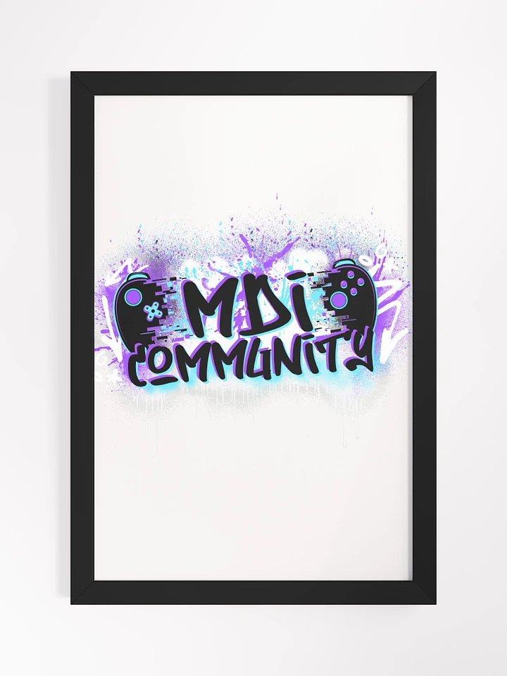 MDI Community (Matte Framed Poster) product image (1)