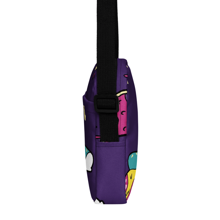 Cheesy Delight All-Over Print Crossbody Bag product image (2)