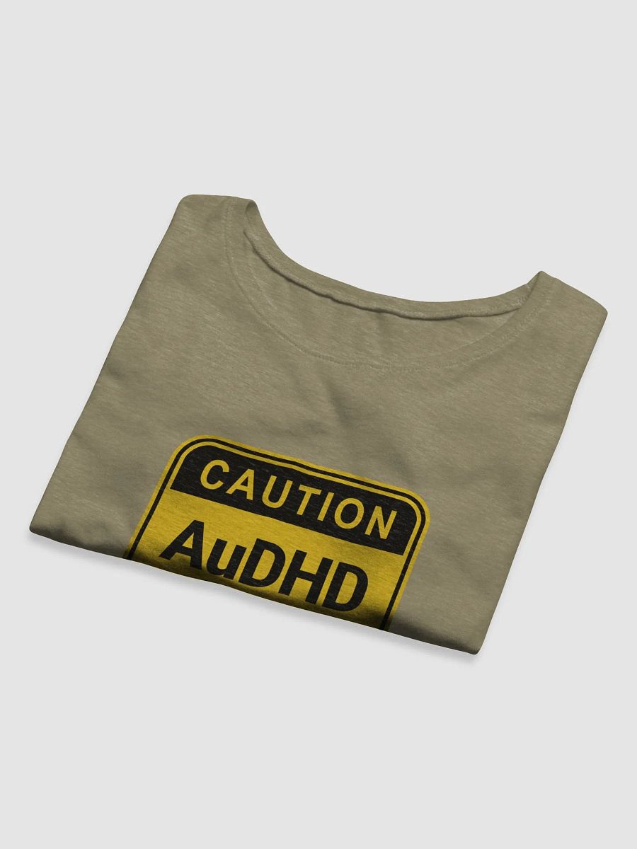 CAUTION: AuDHD BURNOUT cropped tee product image (5)