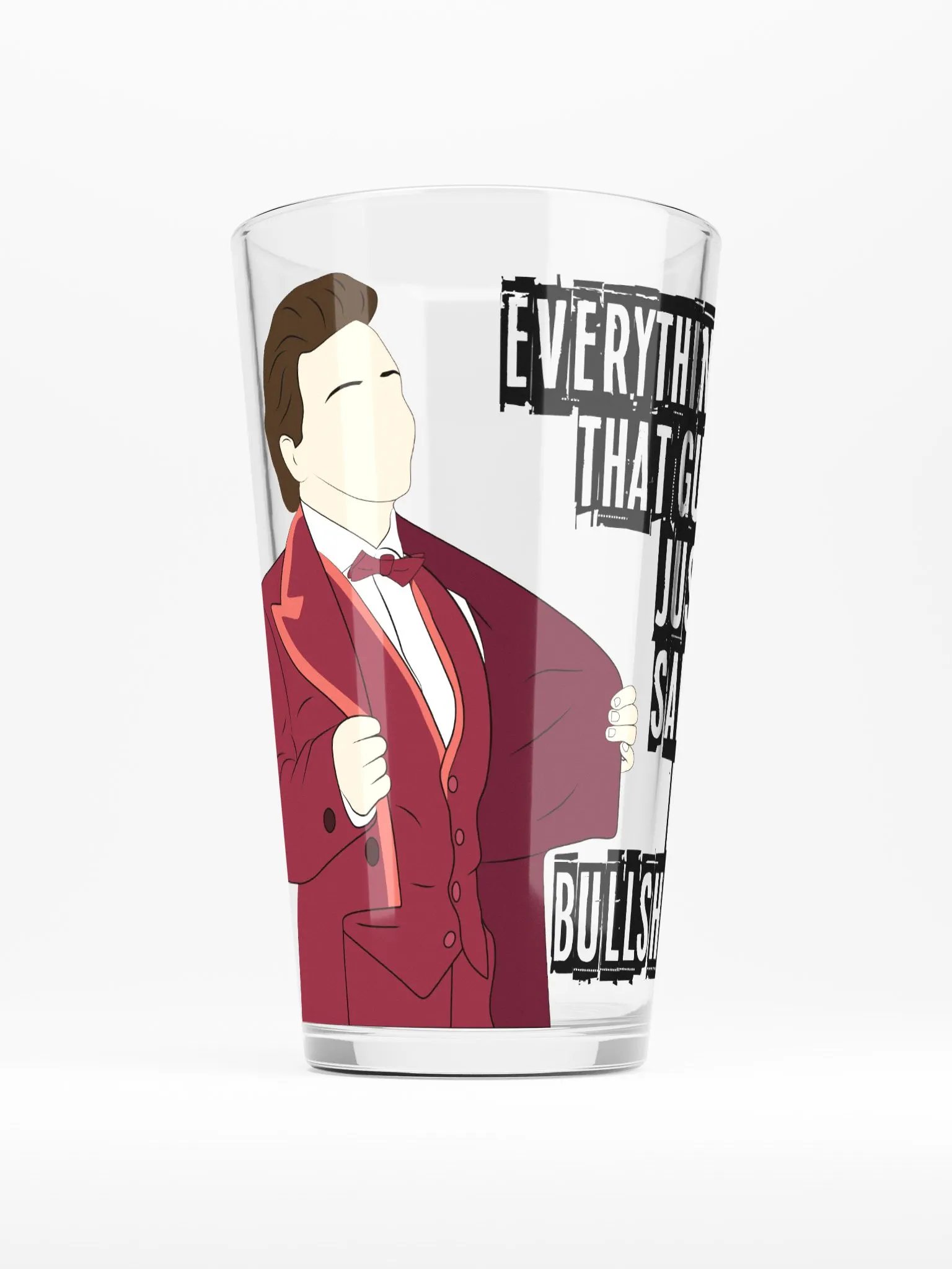 Cousin Vinnie Shaker Pint Glass product image (1)