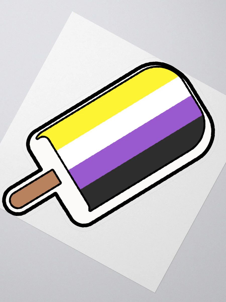 Non-Binary Popsicle Sticker product image (2)