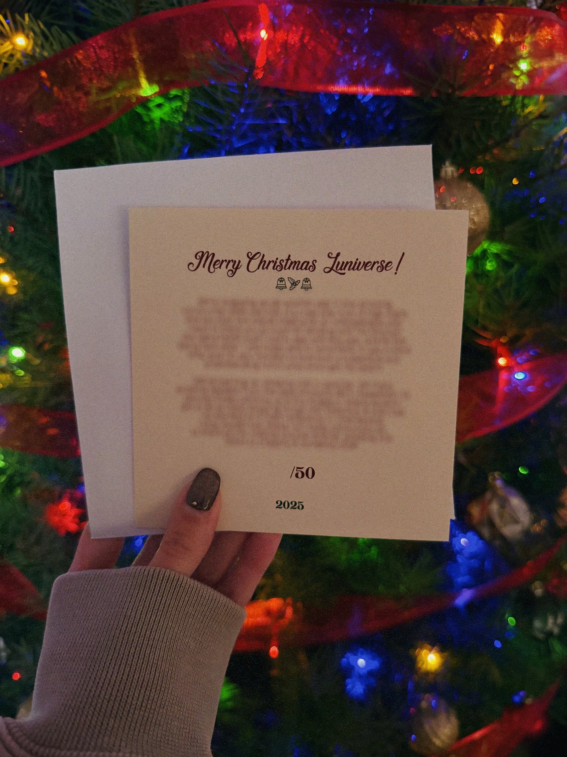 Luniverse Christmas Postcard 2025 product image (3)