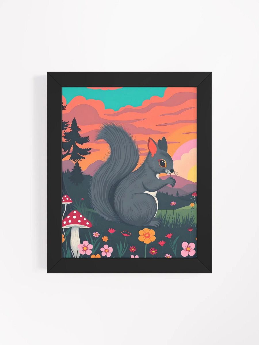 Vibrant Ayous Wood Framed Poster product image (19)
